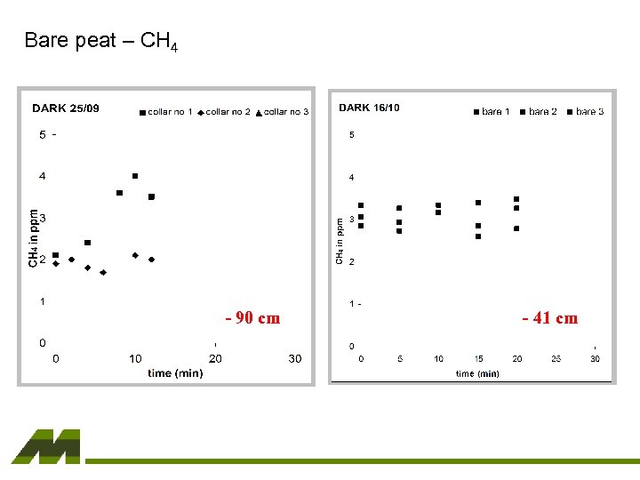 Bare peat – CH 4 - 90 cm - 41 cm 