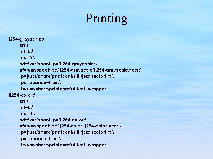 Printing lj 254 -grayscale:  : sh:  : ml=0:  : mx=0: 