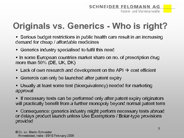 Original Vs Generic Products — Who Is Right