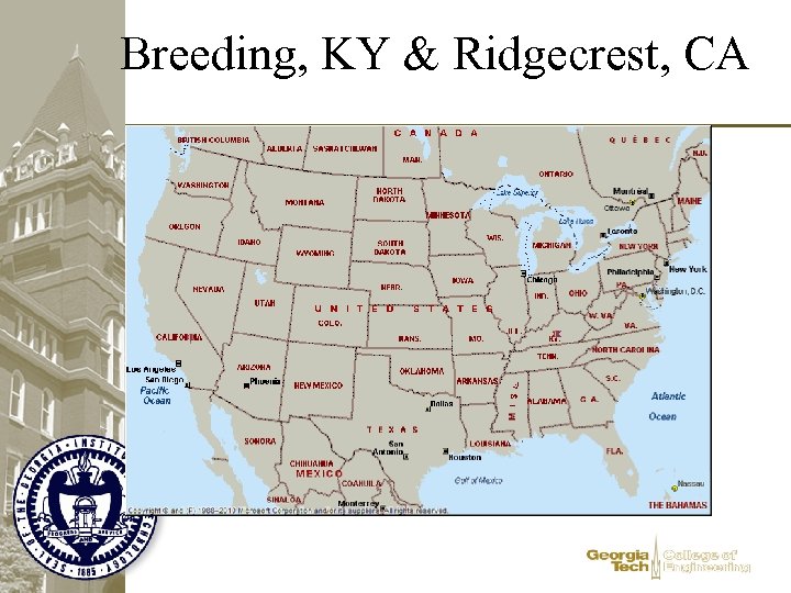 Breeding, KY & Ridgecrest, CA 