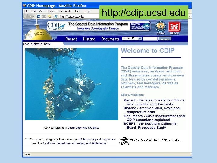 http: //cdip. ucsd. edu 