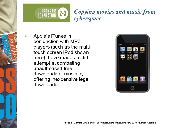 Copying movies and music from cyberspace § Apple’s i. Tunes in conjunction with MP