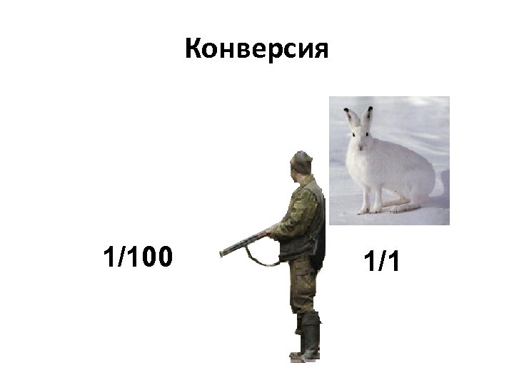 Конверсия 1/100 1/1 