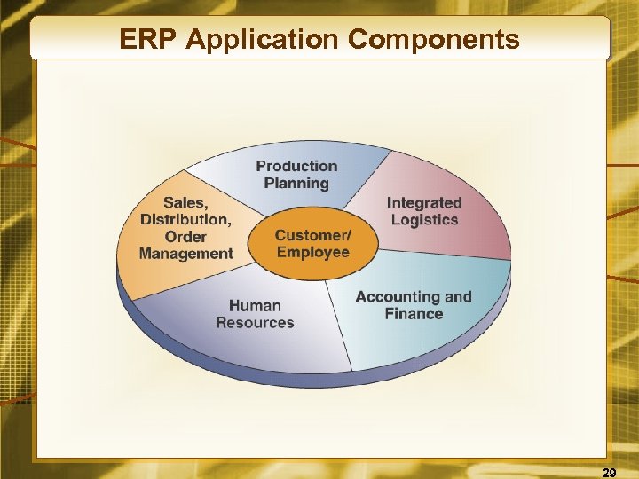 ERP Application Components 29 