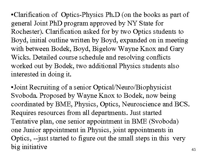  • Clarification of Optics-Physics Ph. D (on the books as part of general