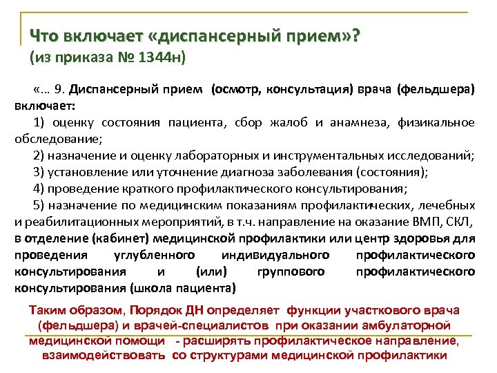 План диспансерного наблюдения при гипертонической болезни