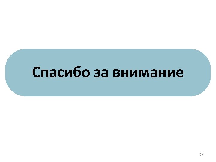 Спасибо за внимание 23 