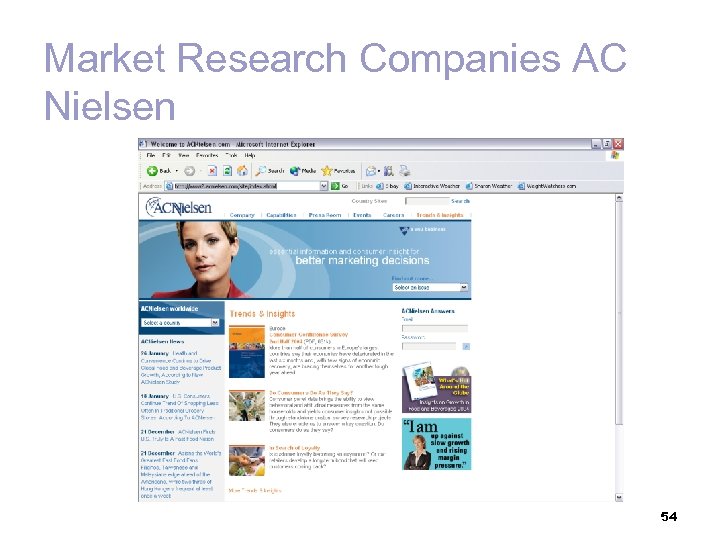 Market Research Companies AC Nielsen 54 