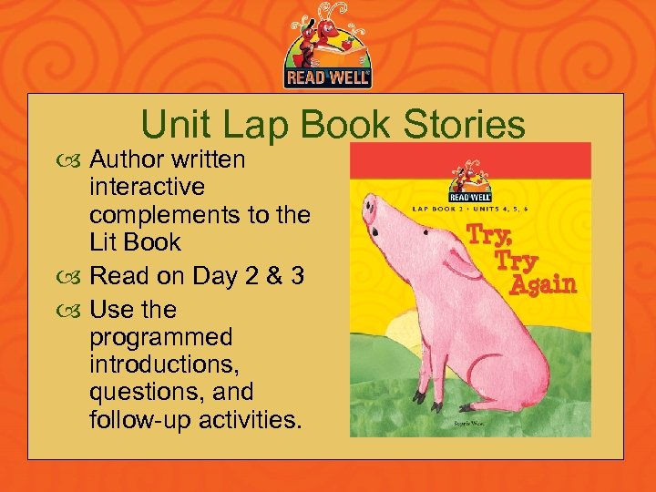 Unit Lap Book Stories Author written interactive complements to the Lit Book Read on