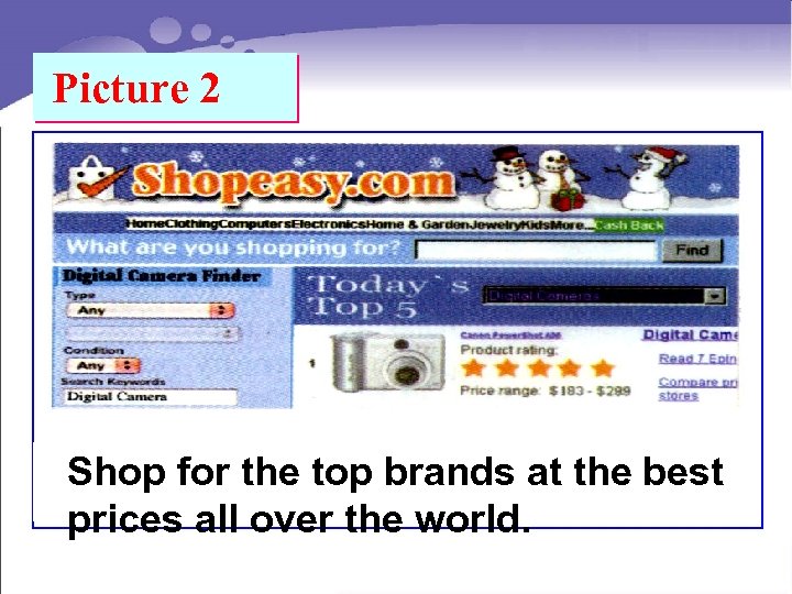 Picture 2 Shop for the top brands at the best prices all over the