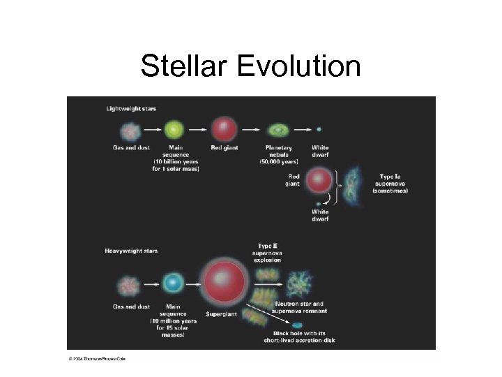 Stellar Evolution 