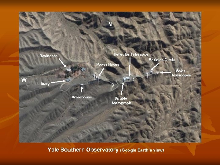 N Reflector Telescope Residence Meridian Circle Power House W Solar Telescopes Library Warehouse Double