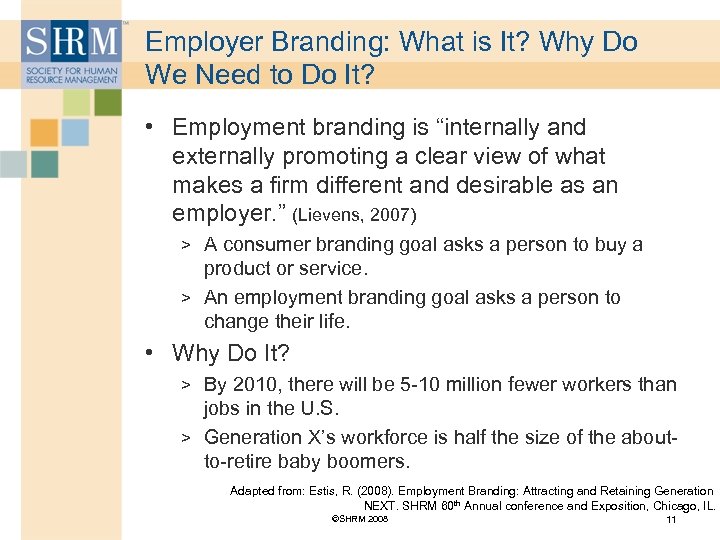 Employer Branding: What is It? Why Do We Need to Do It? • Employment