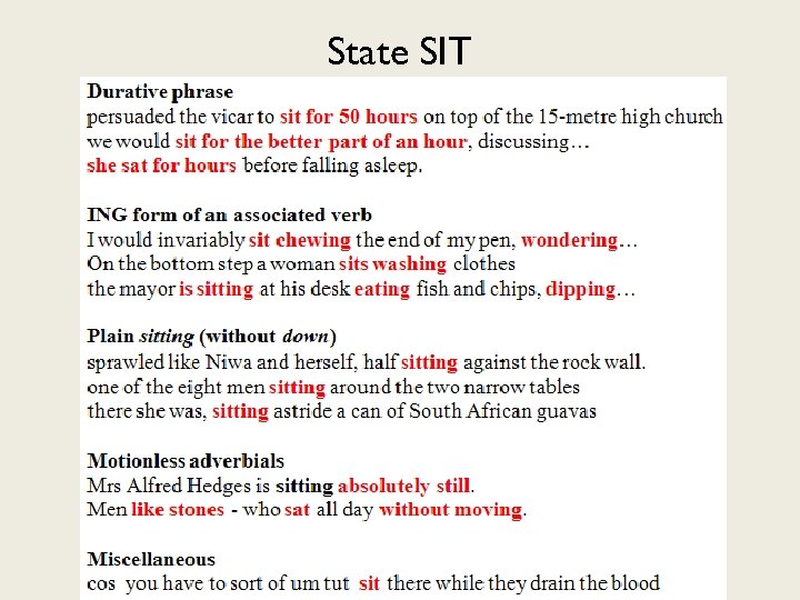 State SIT 