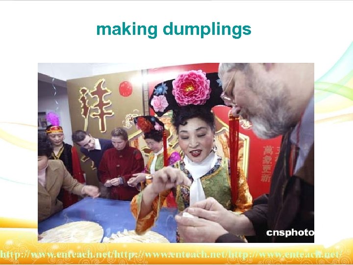 making dumplings 