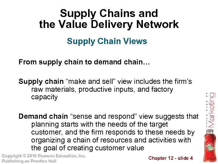 Supply Chains and the Value Delivery Network Supply Chain Views From supply chain to