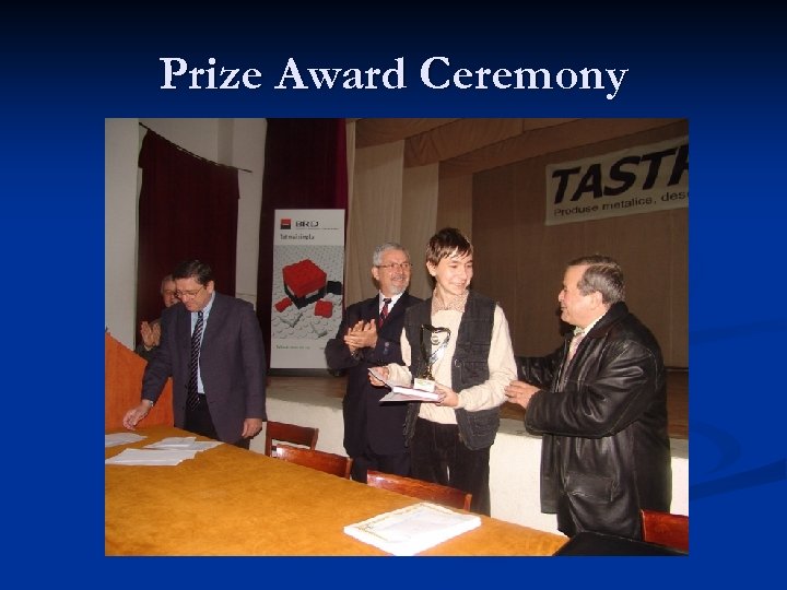 Prize Award Ceremony 