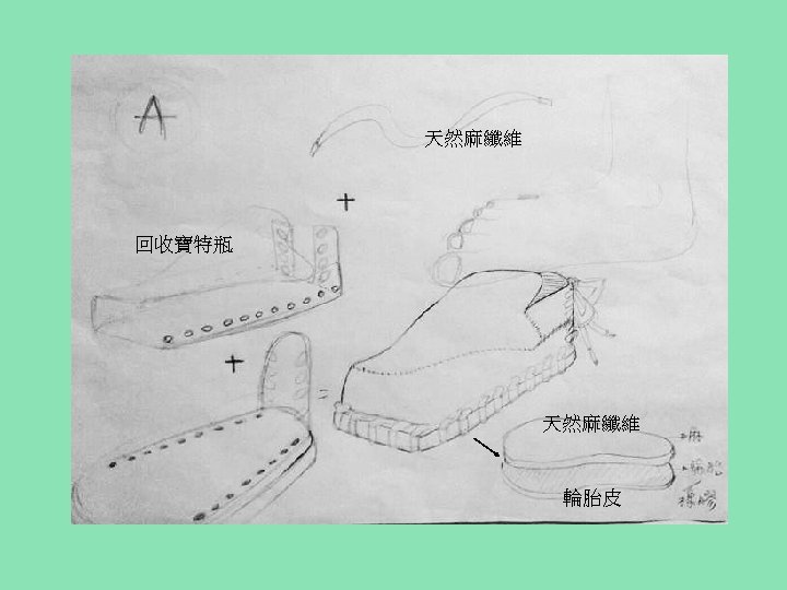 天然麻纖維 回收寶特瓶 天然麻纖維 輪胎皮 