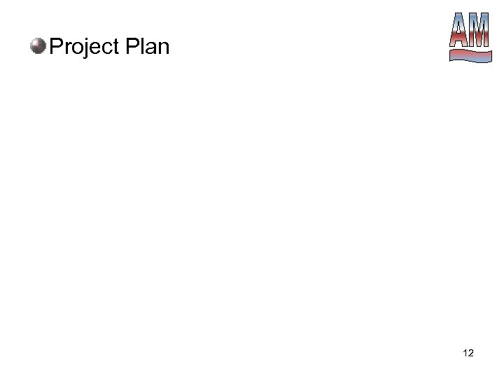 Project Plan 12 