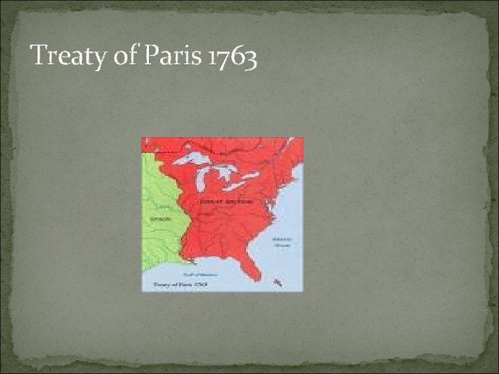 Treaty of Paris 1763 