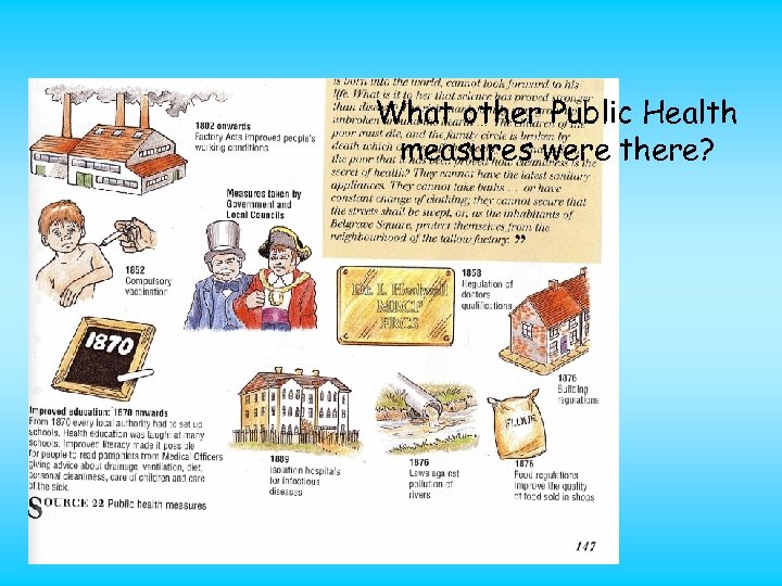 What other Public Health measures were there? 