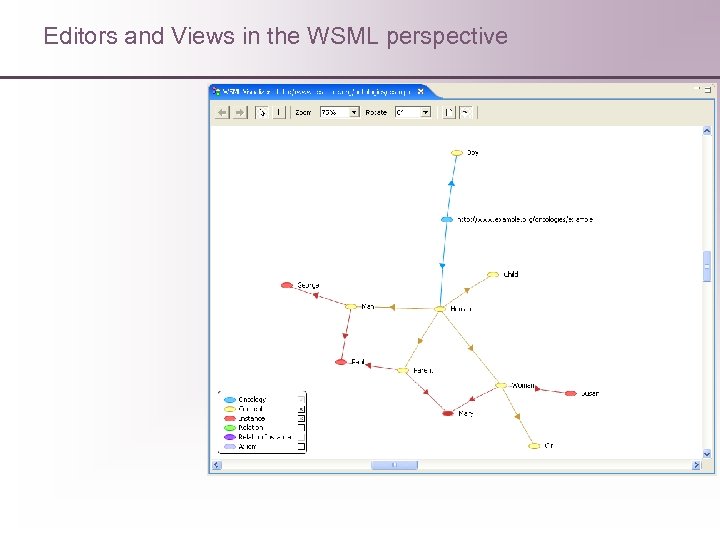 Editors and Views in the WSML perspective 