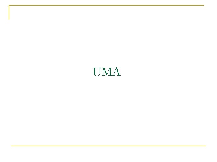 UMA 