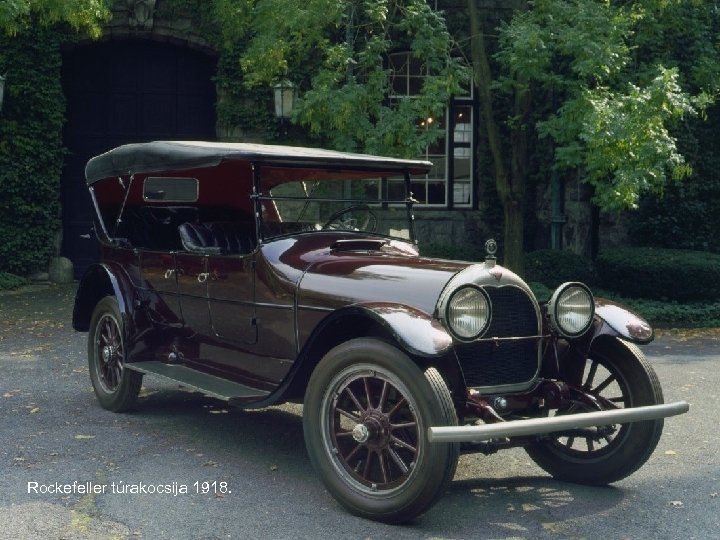 Rockefeller túrakocsija 1918. 