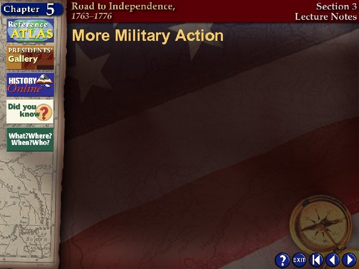 More Military Action 