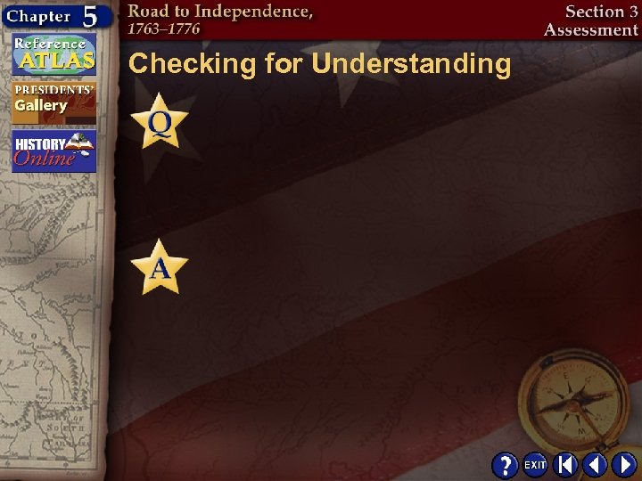 Checking for Understanding 