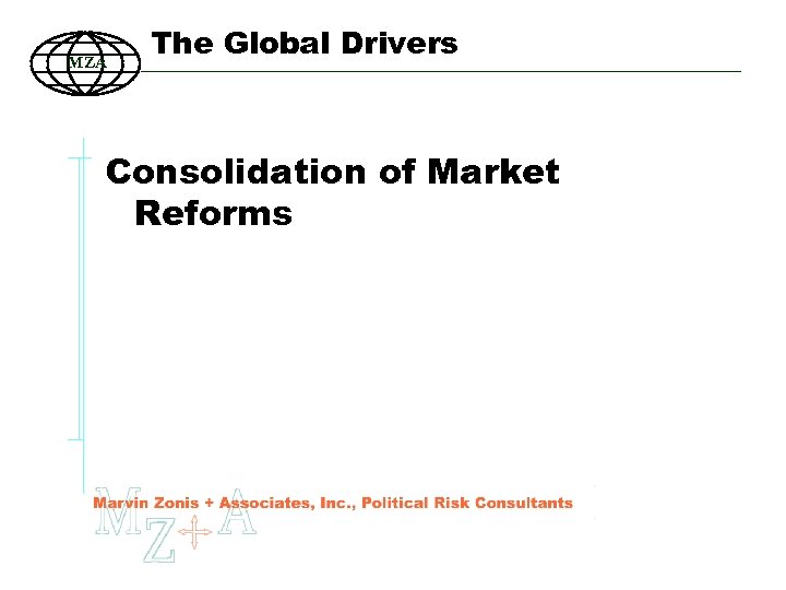 MZA The Global Drivers Consolidation of Market Reforms 32 