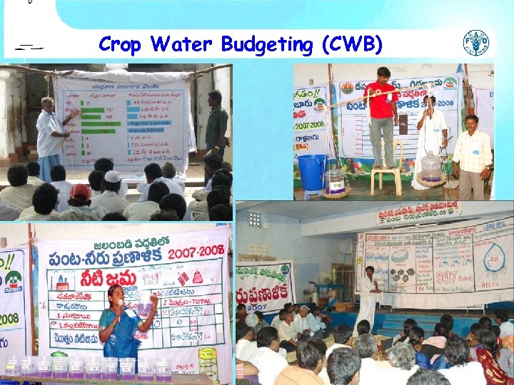 Crop Water Budgeting (CWB) 