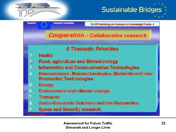 Assessment for Future Traffic Demands and Longer Lives 22 