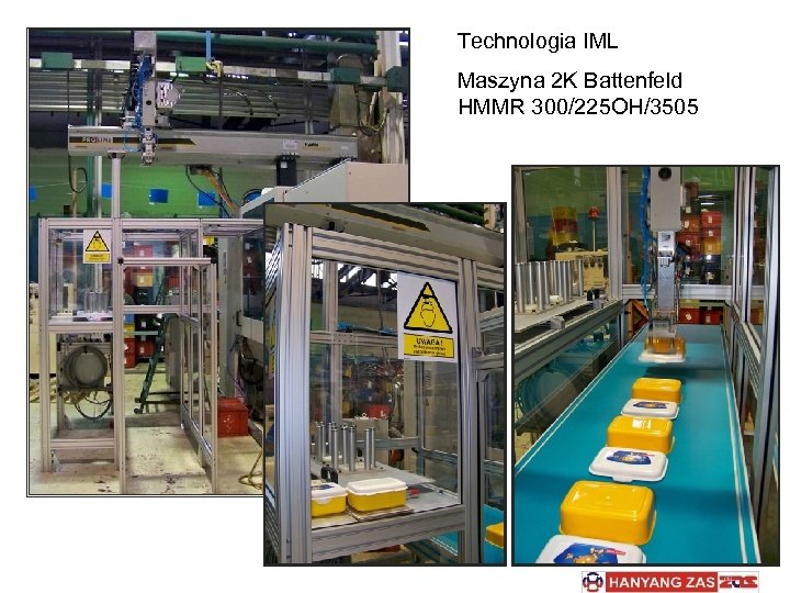 Technologia IML Maszyna 2 K Battenfeld HMMR 300/225 OH/3505 