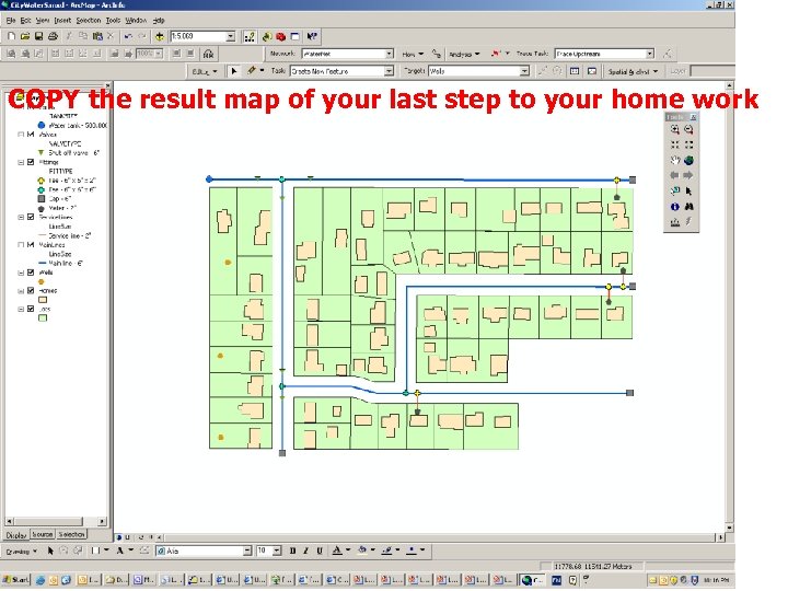 COPY the result map of your last step to your home work 