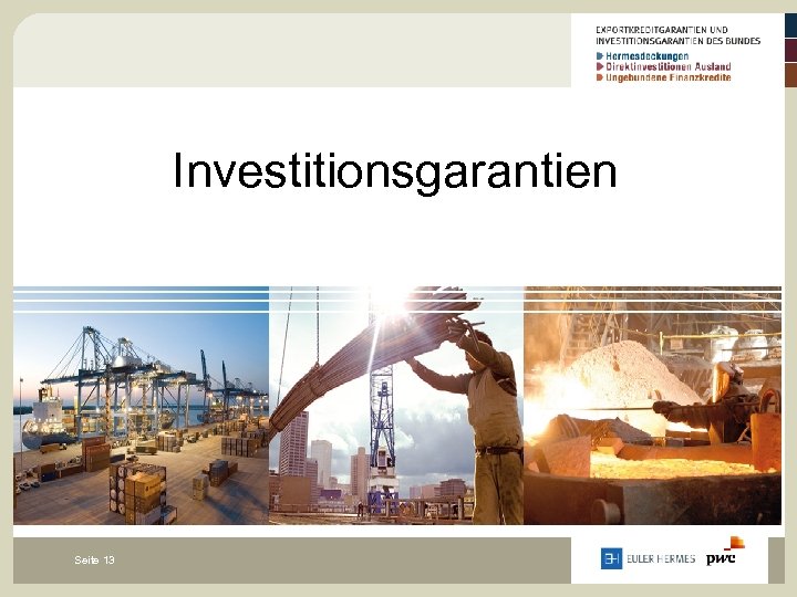 Investitionsgarantien Seite 13 