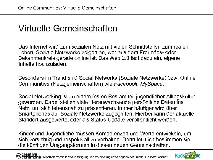 Online Communities: Virtuelle Gemeinschaften Das Internet wird zum sozialen Netz mit vielen Schnittstellen zum