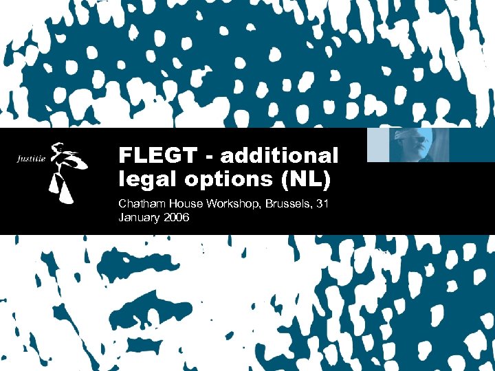 FLEGT - additional legal options (NL) Chatham House Workshop, Brussels, 31 January 2006 
