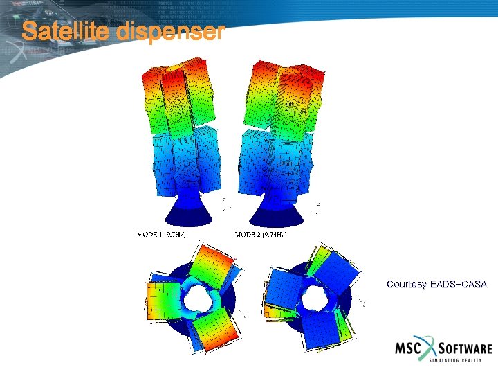 Satellite dispenser Courtesy EADS-CASA 