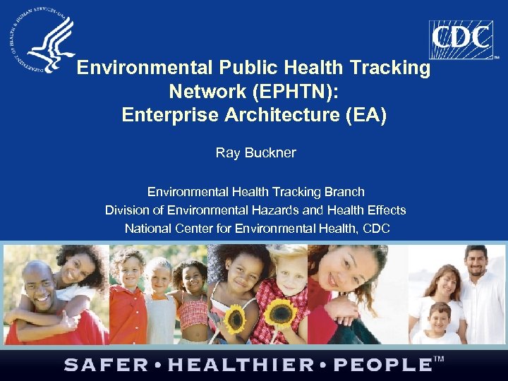 Environmental Public Health Tracking Network Ephtn Enterprise Architecture