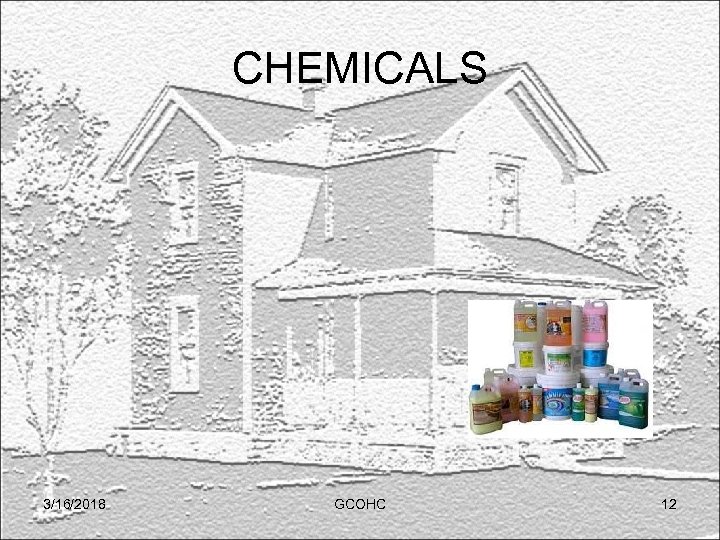 CHEMICALS 3/16/2018 GCOHC 12 