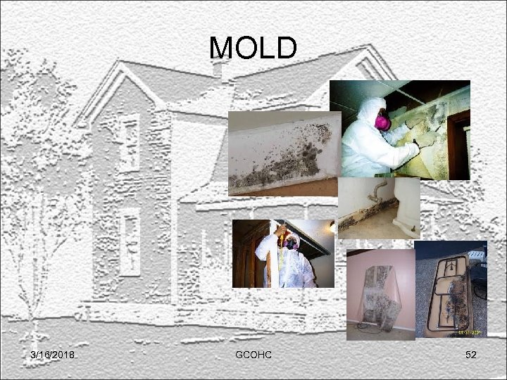 MOLD 3/16/2018 GCOHC 52 