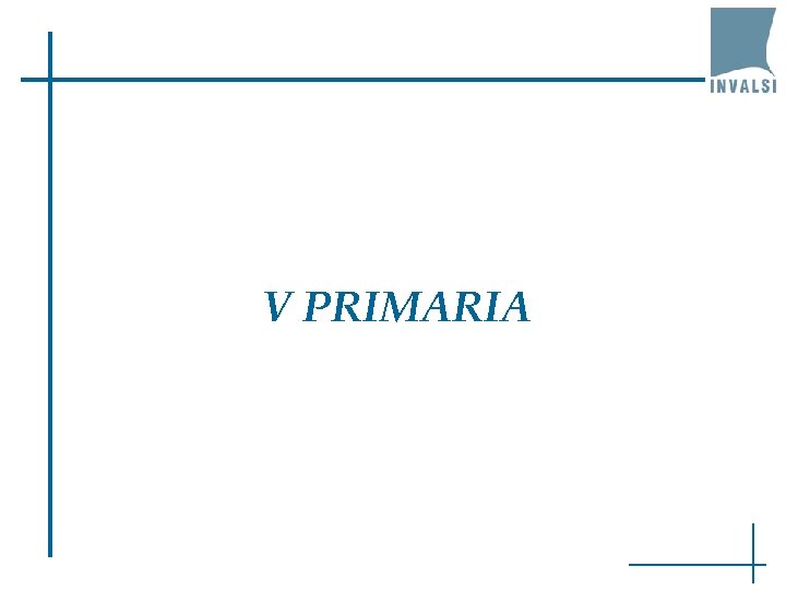 V PRIMARIA 