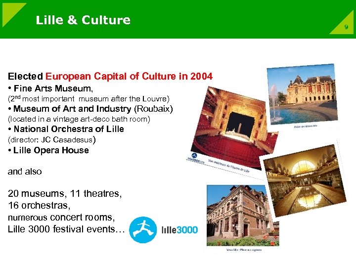 Lille & Culture Elected European Capital of Culture in 2004 • Fine Arts Museum,