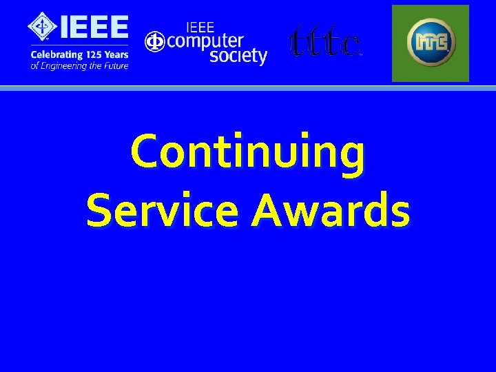 Continuing Service Awards 