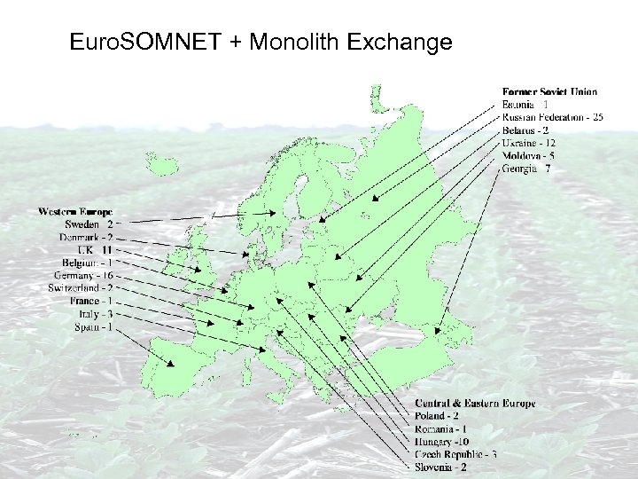 Euro. SOMNET + Monolith Exchange 