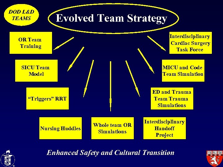 DOD L&D TEAMS Evolved Team Strategy Interdisciplinary Cardiac Surgery Task Force OR Team Training