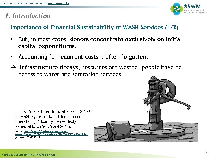 Find this presentation and more on www. sswm. info 1. Introduction Importance of Financial