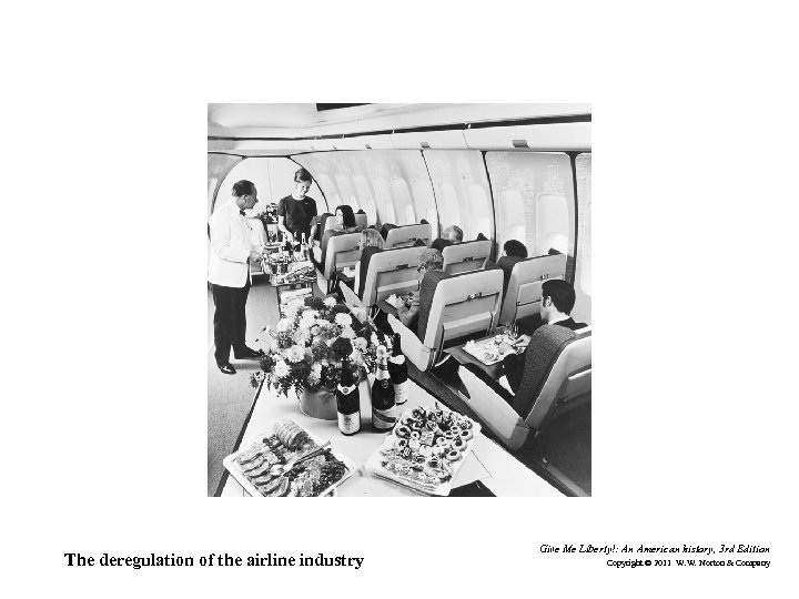 The deregulation of the airline industry Give Me Liberty!: An American history, 3 rd