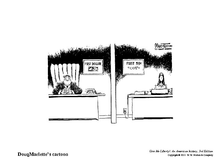 Doug. Marlette’s cartoon Give Me Liberty!: An American history, 3 rd Edition Copyright ©